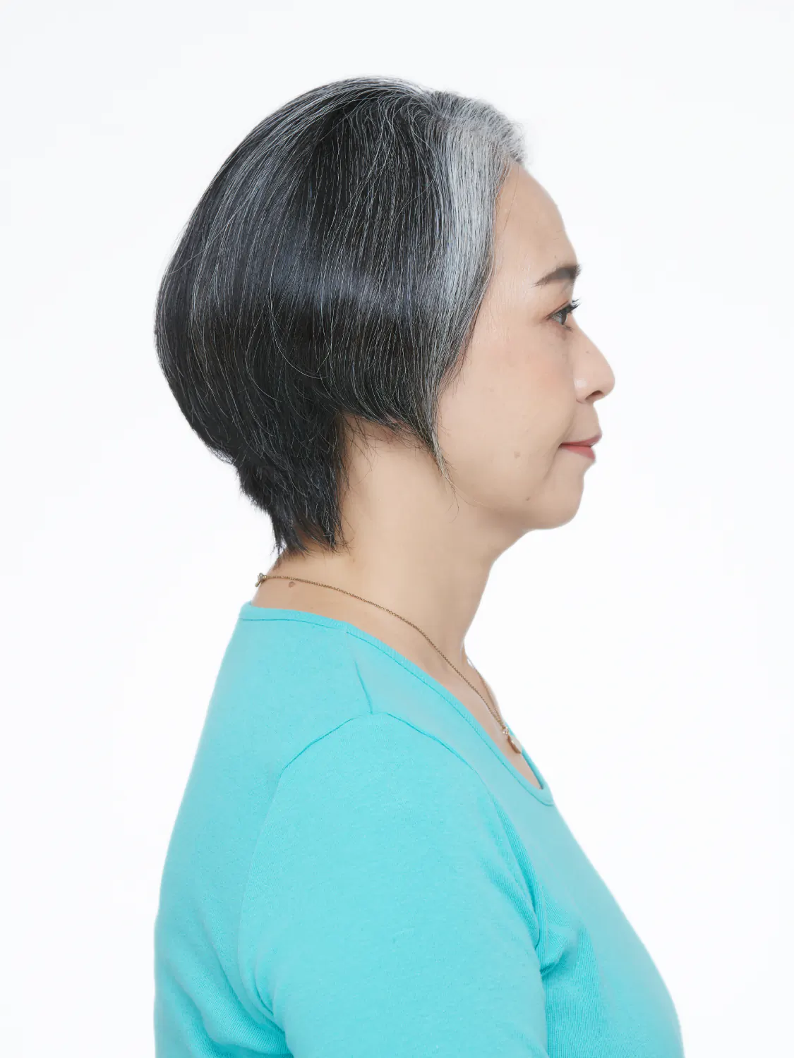 50代・60代の方に◎ヘアセットが簡単 ひし形ボブ 2