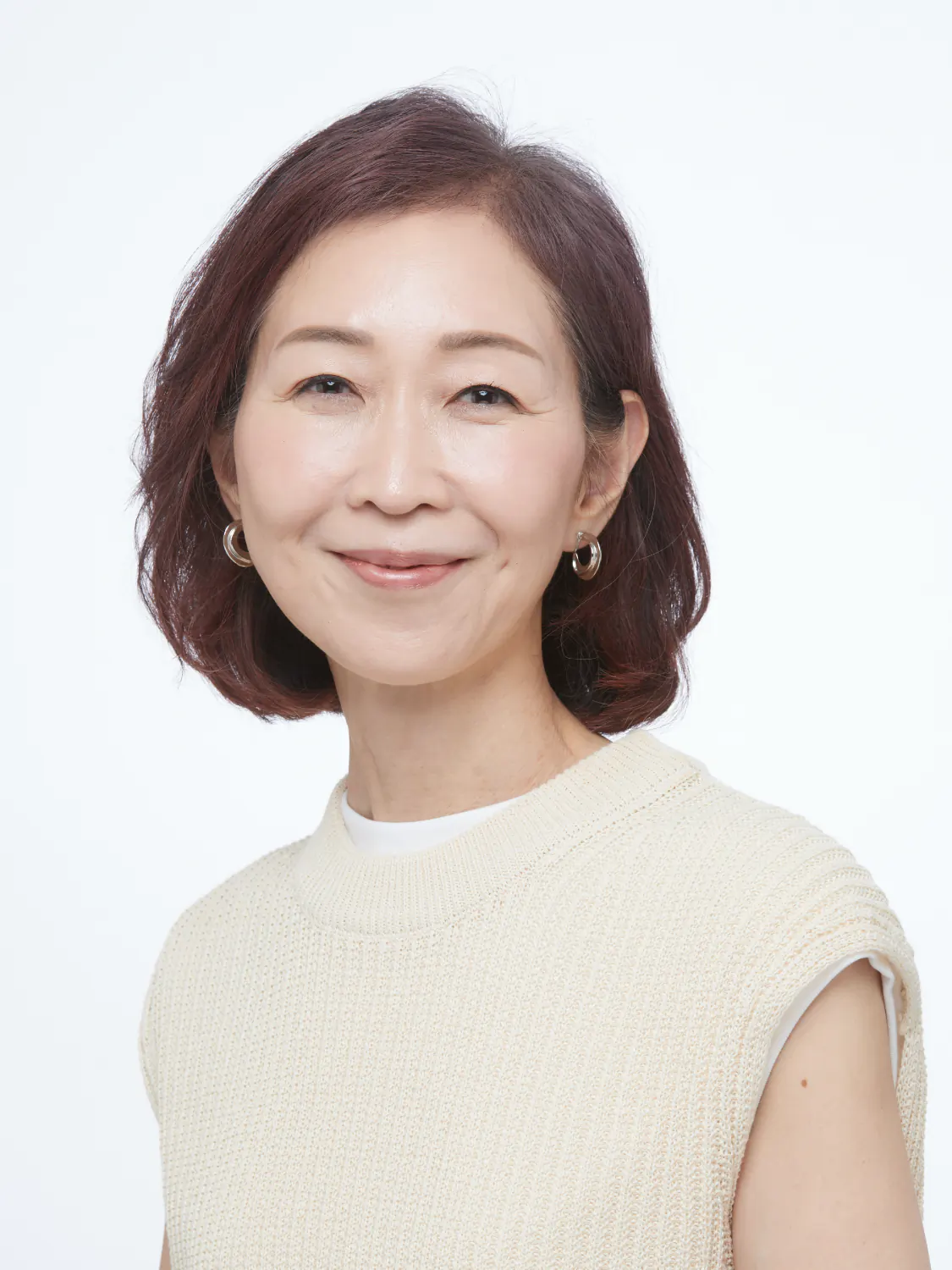 50代・60代におすすめ☆似合わせカットミディアム